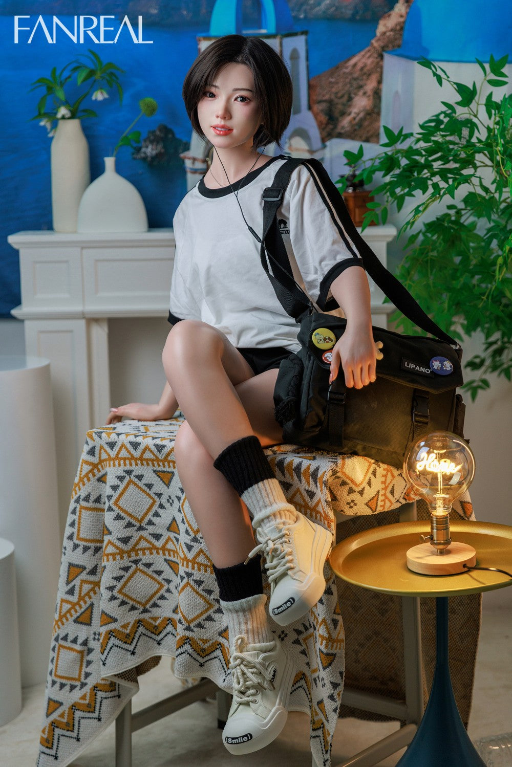 Molly bambola del sesso (FanReal Doll 153 cm Coppa B in silicone)