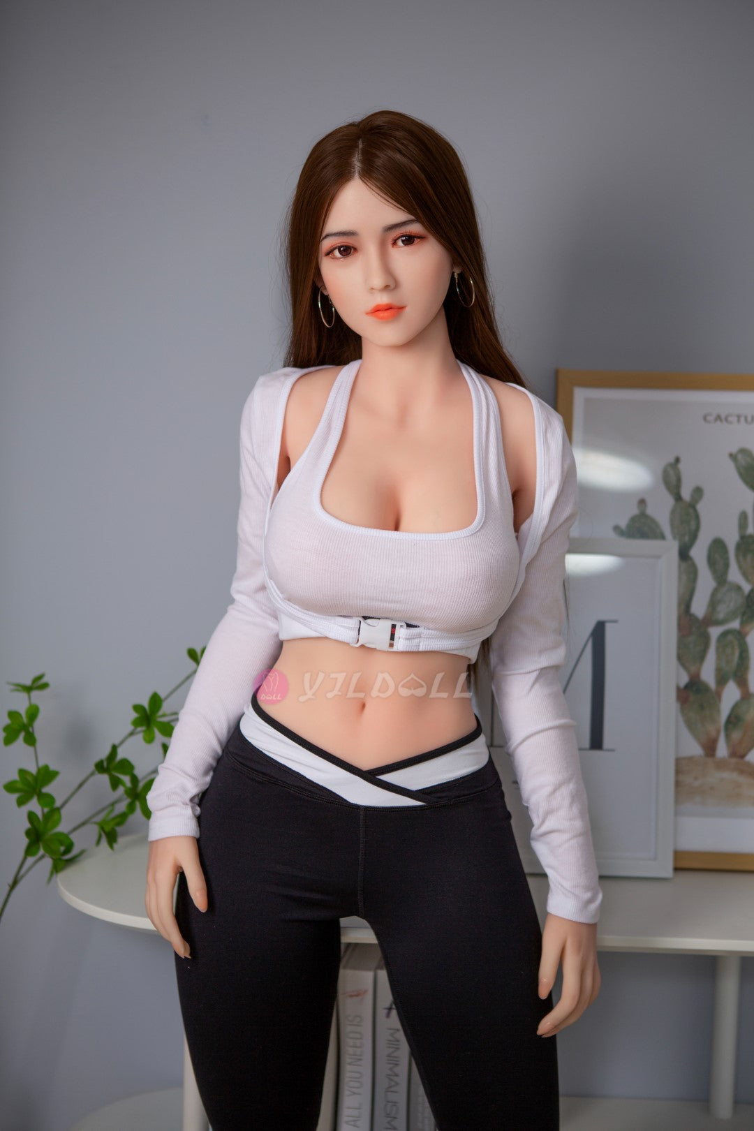 Zhen bambola del sesso (YJL Doll Coppa F da 163 cm n. 805 TPE + silicone)