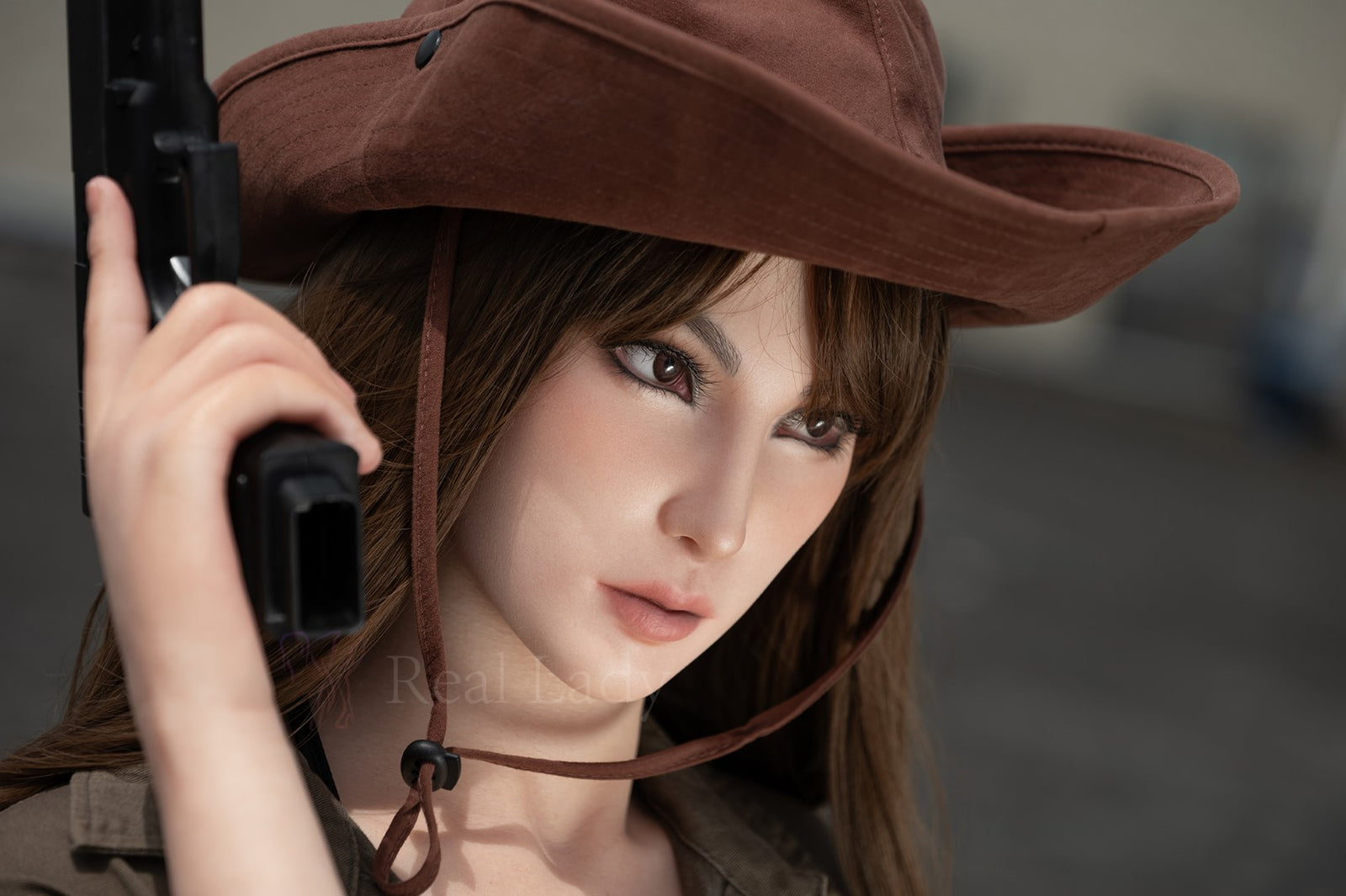 Catlin bambola del sesso (Real Lady 170 cm Coppa C S23 Silicone)