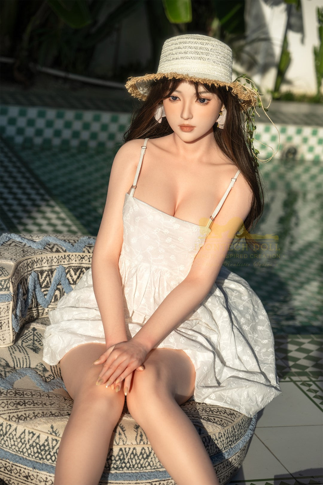 Bambola del sesso Lingnai (Irontech Doll 166 cm Coppa C G2 Silicone)