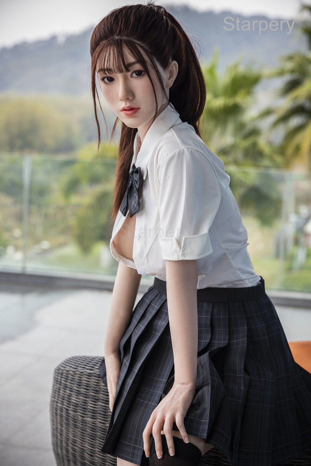 Jin bambola del sesso (Starpery 171 cm Coppa D (TPE+silicone)