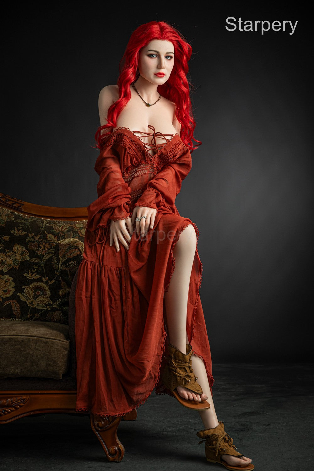 Eva bambola del sesso (Starpery 171 cm Coppa D (TPE+silicone)