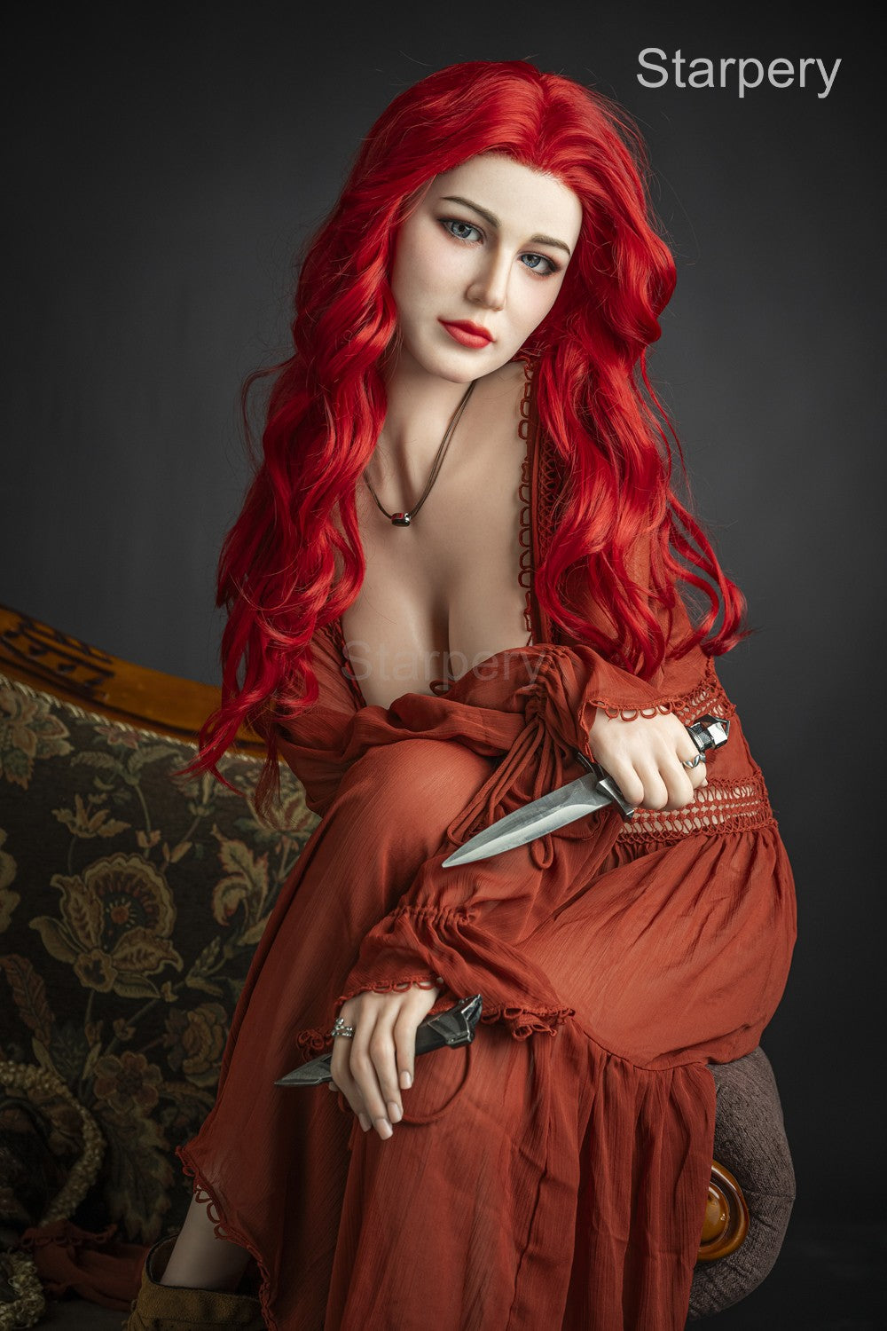 Eva bambola del sesso (Starpery 171 cm Coppa D (TPE+silicone)