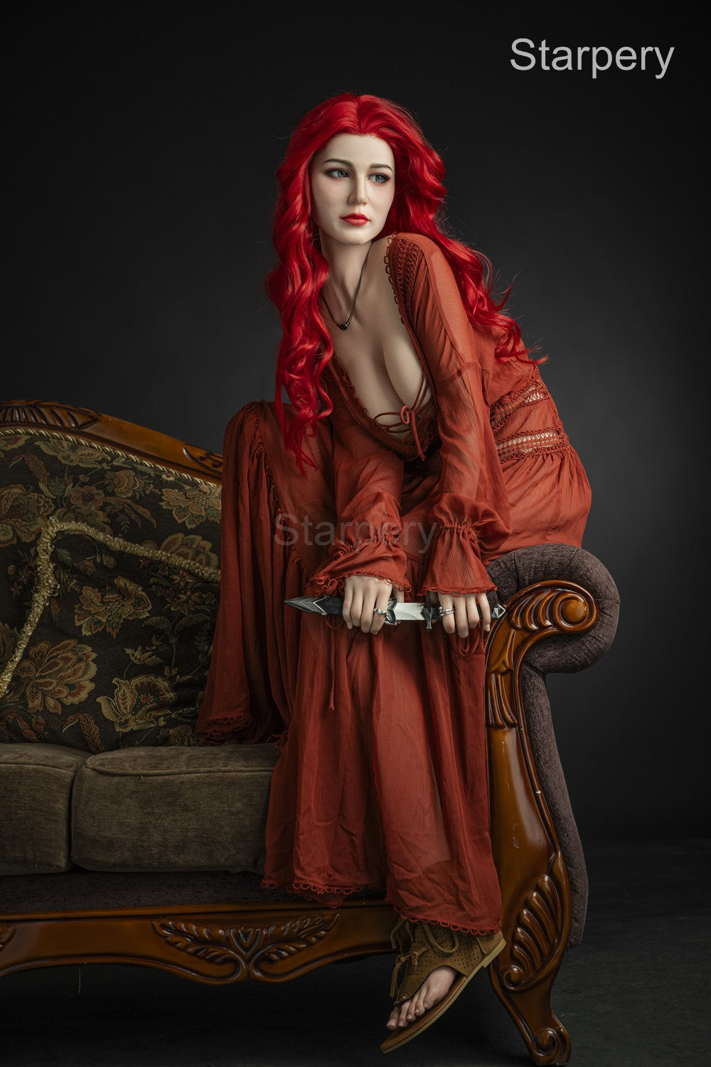 Eva bambola del sesso (Starpery 171 cm Coppa D (TPE+silicone)