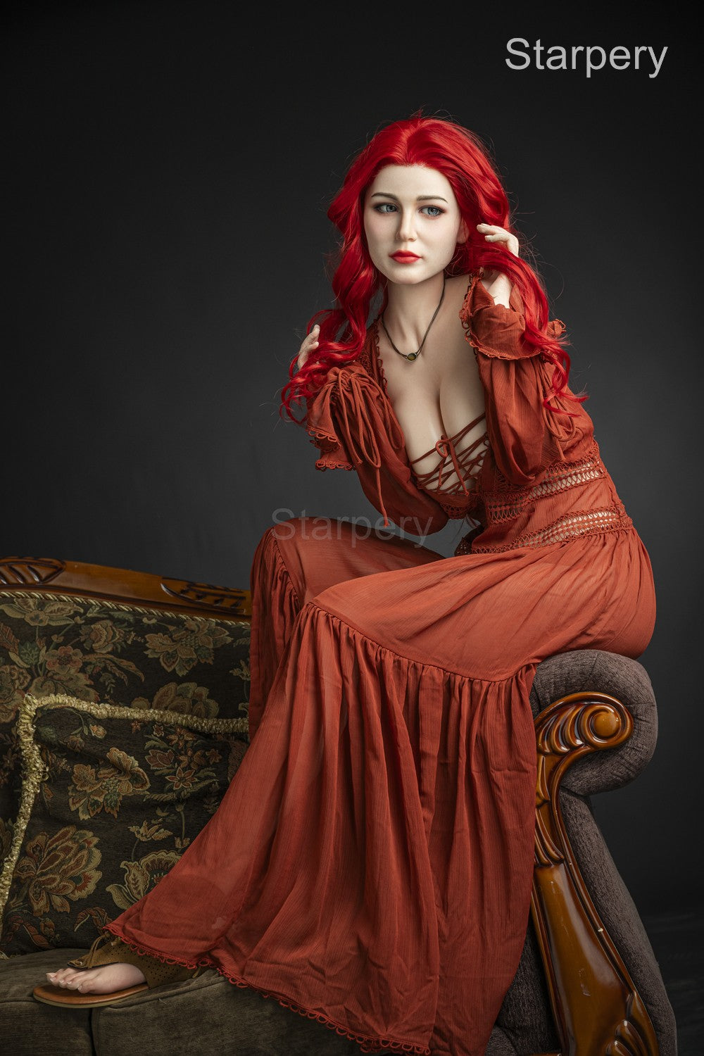 Eva bambola del sesso (Starpery 171 cm Coppa D (TPE+silicone)