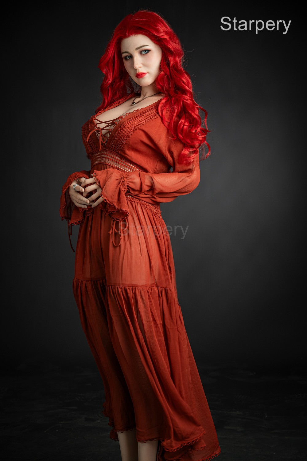 Eva bambola del sesso (Starpery 171 cm Coppa D (TPE+silicone)