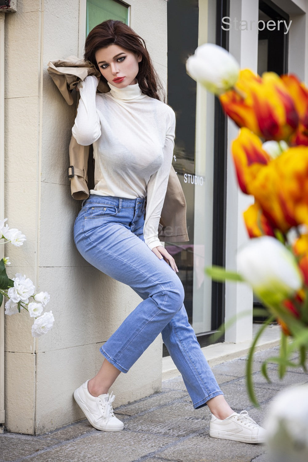 Christina bambola del sesso (Starpery 171 cm Coppa D (TPE+silicone)