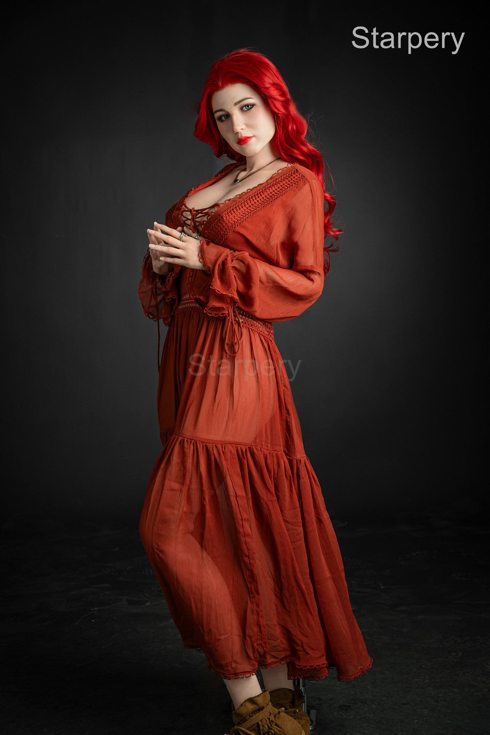 Eva bambola del sesso (Starpery 171 cm Coppa D (TPE+silicone)