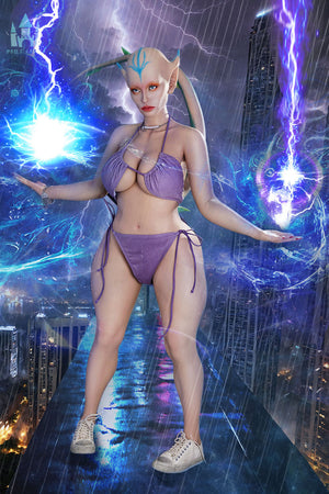 Bambola di sesso Pandora (Dolls Castle 153 cm G-CUP #A135 Silicone)