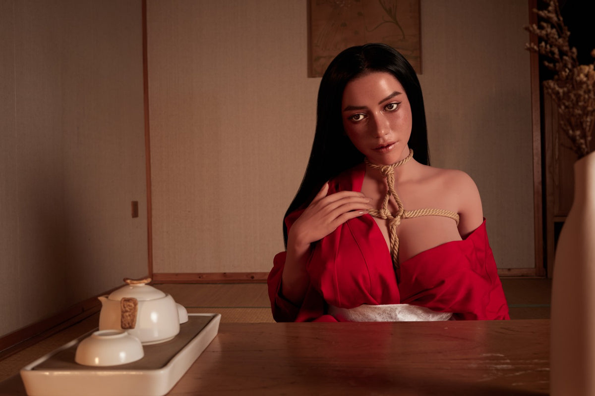 Tasha bambola del sesso (Climax Doll Pro 154 cm Coppa E (TPE+silicone)