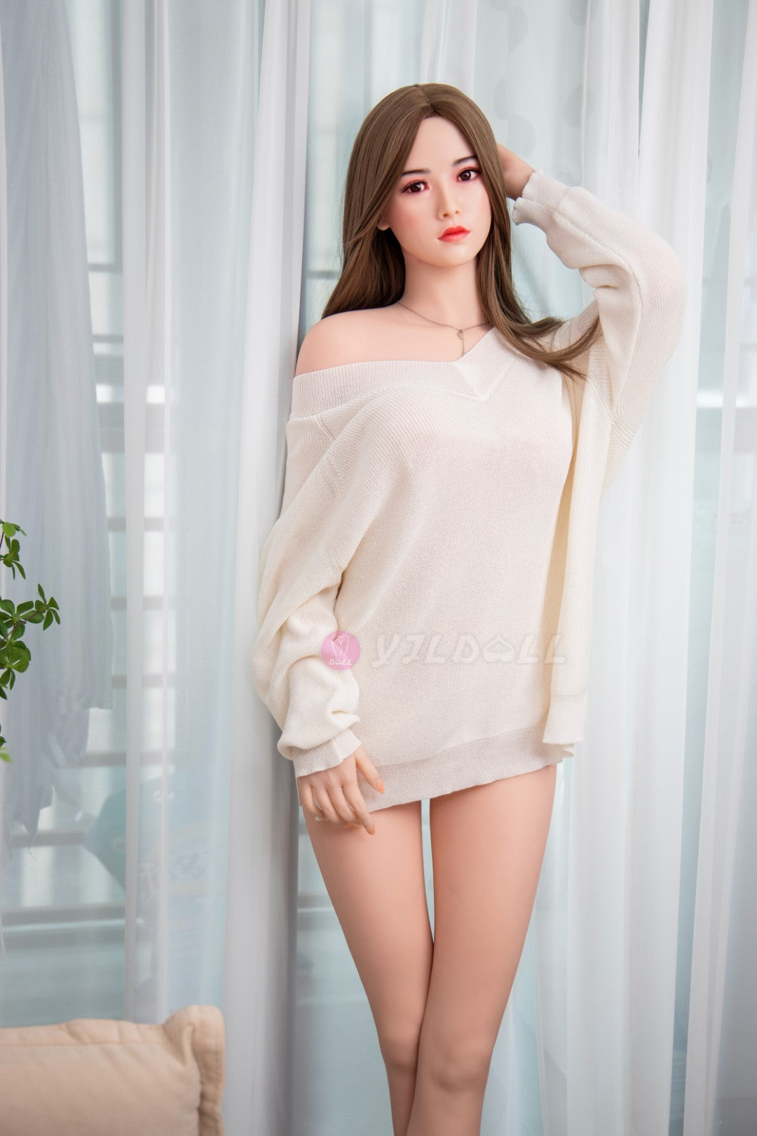 Li Na bambola del sesso (YJL Doll Coppa B da 166 cm n. 806 TPE+silicone)