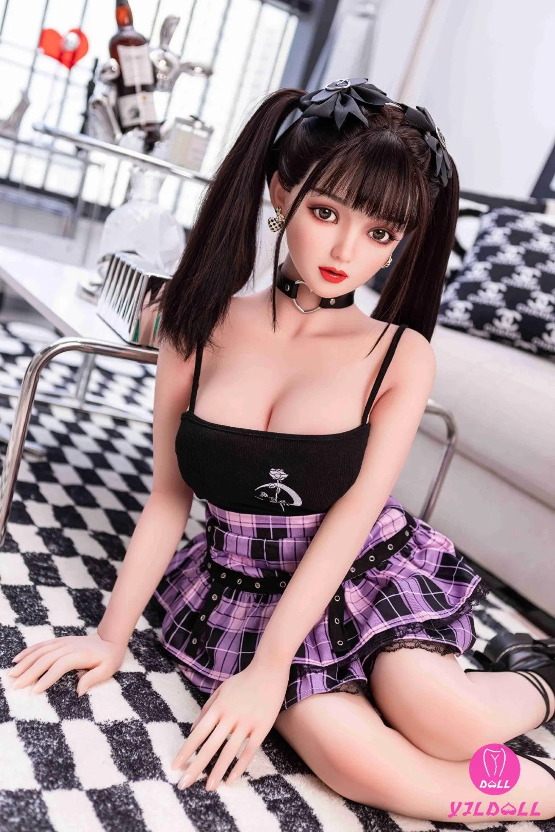 Jaylah bambola del sesso (YJL Doll Coppa D da 148 cm n. 375 TPE+silicone)