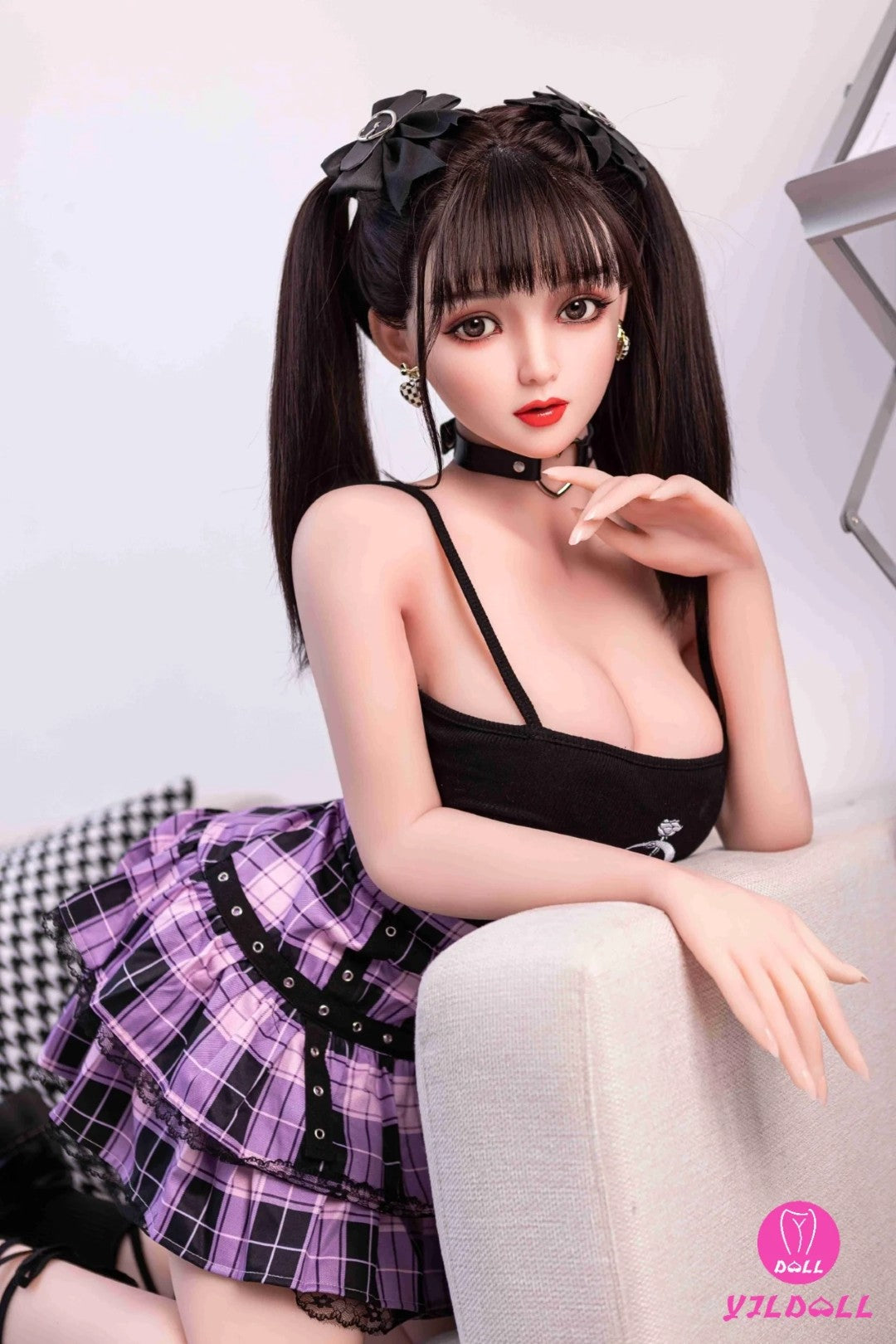 Jaylah bambola del sesso (YJL Doll Coppa D da 148 cm n. 375 TPE+silicone)