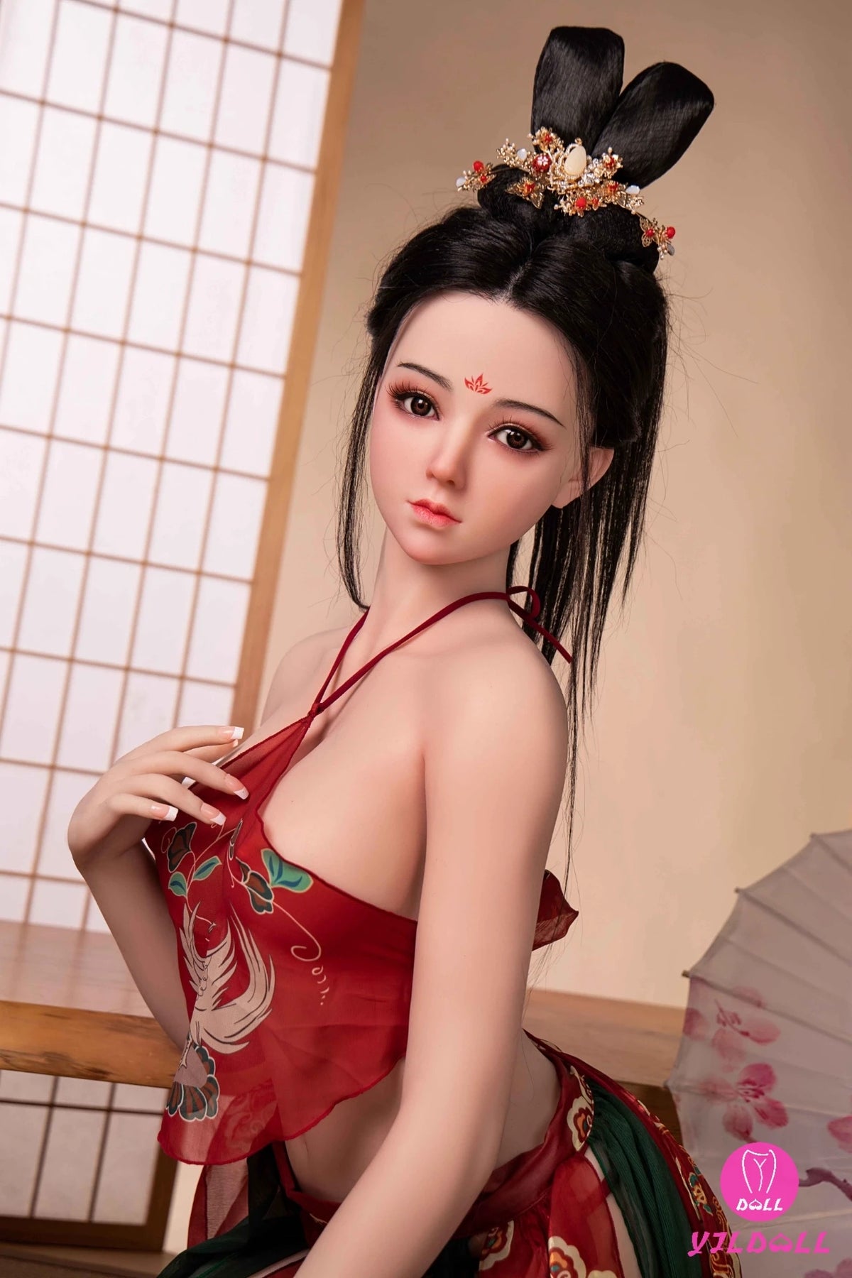 Livia bambola del sesso (YJL Doll Coppa D da 148 cm n. 441 TPE+silicone)