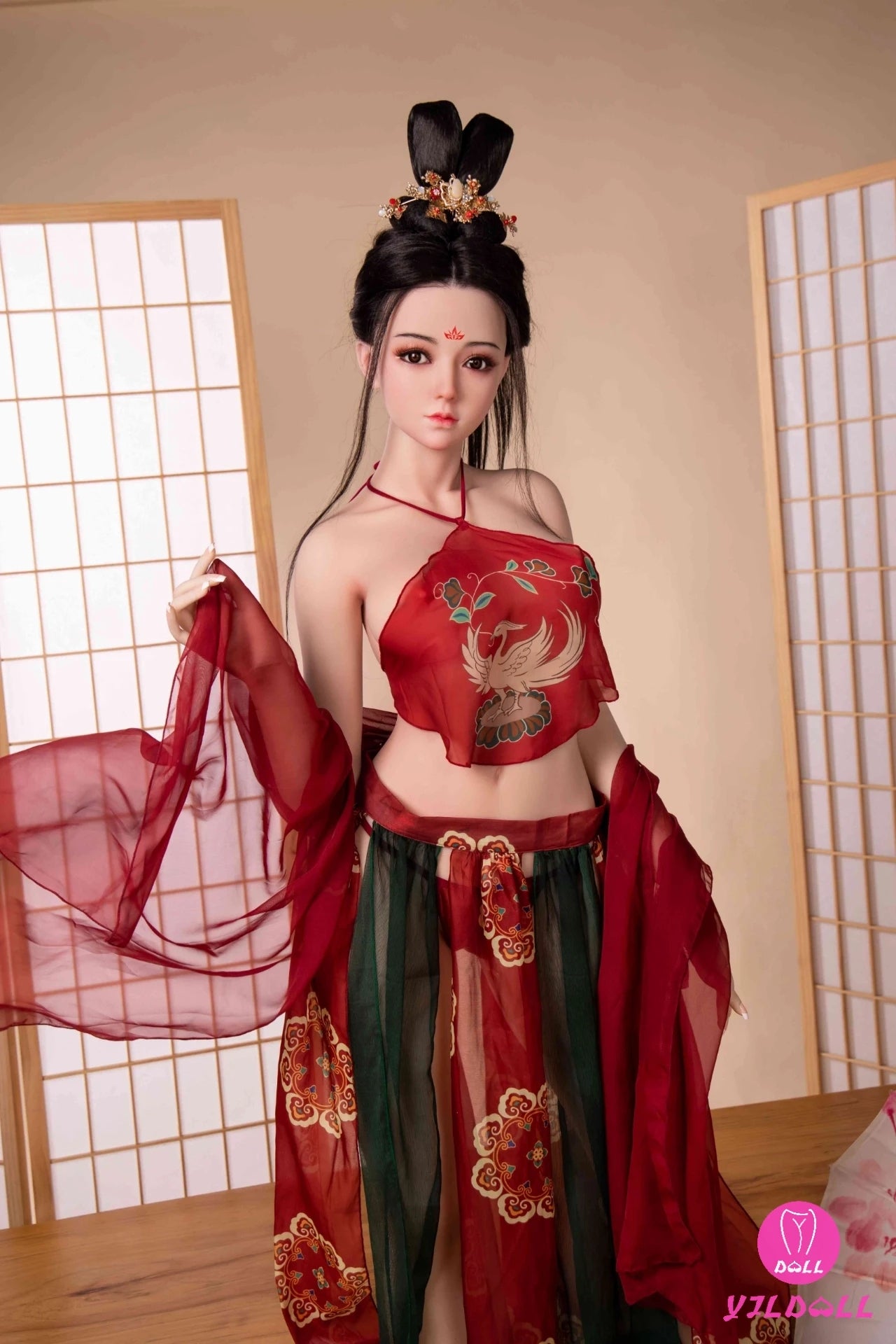 Livia bambola del sesso (YJL Doll Coppa D da 148 cm n. 441 TPE+silicone)