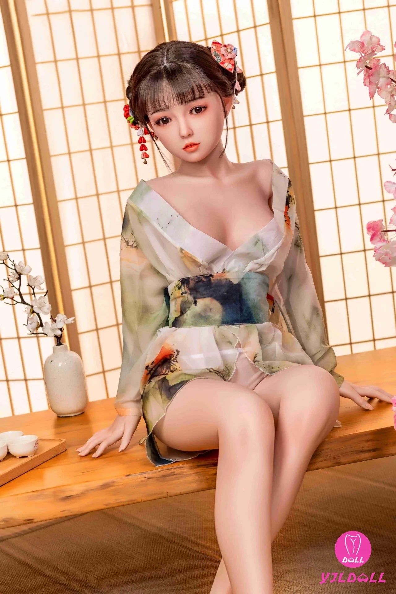 Anya bambola del sesso (YJL Doll Coppa C da 148 cm n. 339 TPE+silicone)