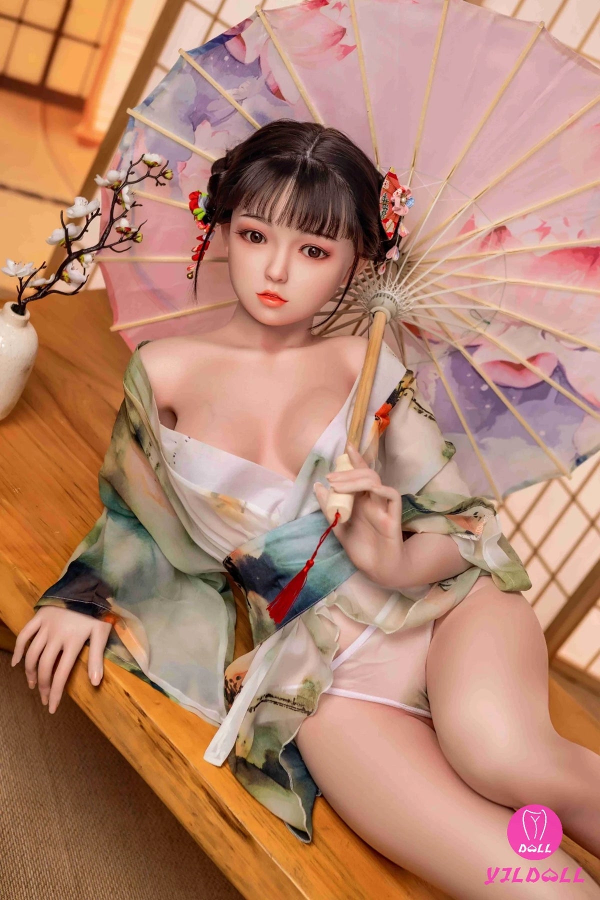 Anya bambola del sesso (YJL Doll Coppa C da 148 cm n. 339 TPE+silicone)