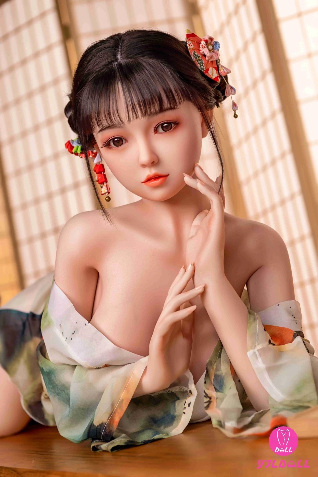 Anya bambola del sesso (YJL Doll Coppa C da 148 cm n. 339 TPE+silicone)