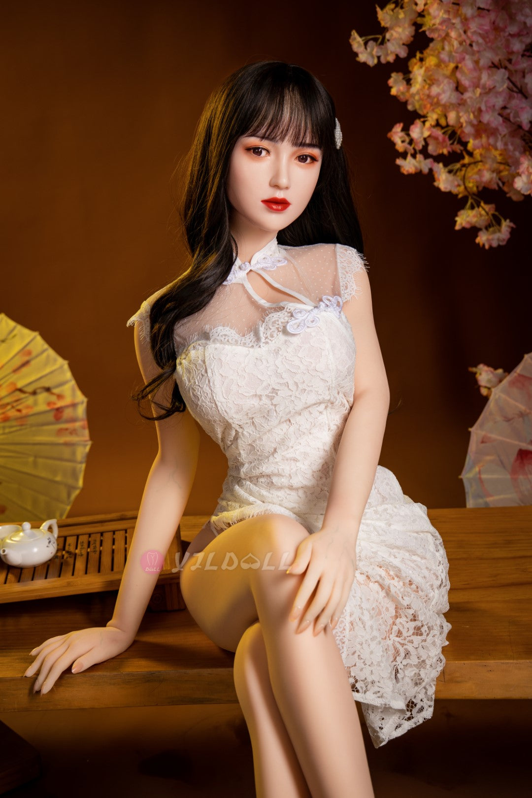 Bambola del sesso Li-Hua (YJL Doll Coppa B da 166 cm n. 826 TPE+silicone)