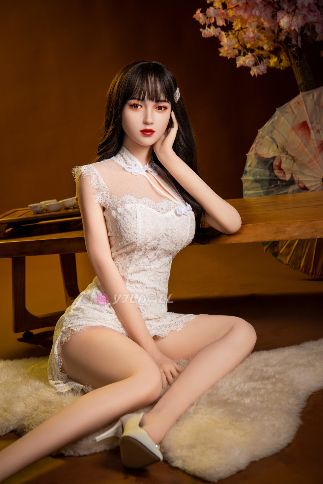 Bambola del sesso Li-Hua (YJL Doll Coppa B da 166 cm n. 826 TPE+silicone)
