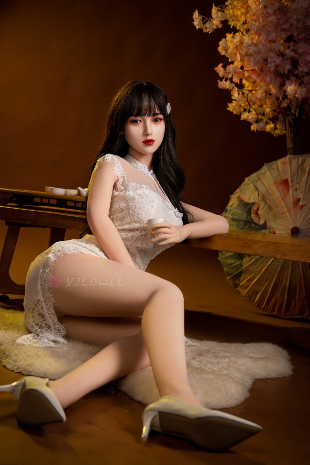 Bambola del sesso Li-Hua (YJL Doll Coppa B da 166 cm n. 826 TPE+silicone)