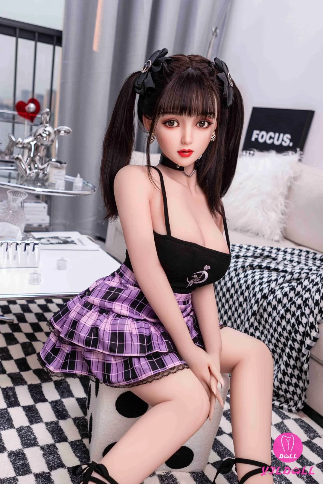 Jaylah bambola del sesso (YJL Doll Coppa D da 148 cm n. 375 TPE+silicone)