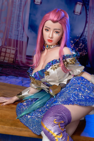 Bambola di sesso fumiko (YJL Doll 158 cm G-CUP #803 TPE+silicone) EXPRESS