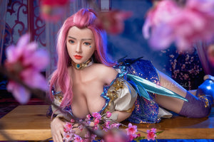 Bambola di sesso fumiko (YJL Doll 158 cm G-CUP #803 TPE+silicone) EXPRESS