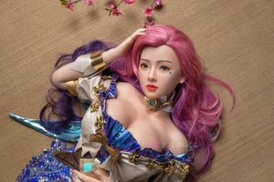 Bambola di sesso fumiko (YJL Doll 158 cm G-CUP #803 TPE+silicone) EXPRESS