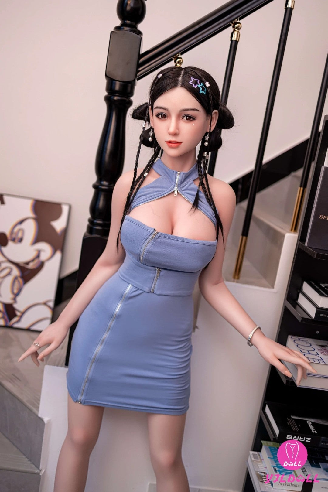 Ellen bambola del sesso (YJL Doll Coppa D da 148 cm n. 289 TPE+silicone)