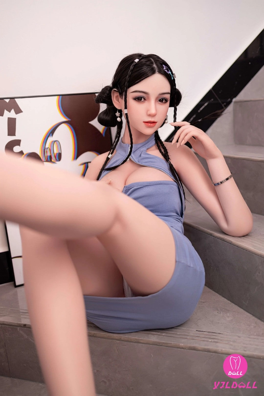 Ellen Sex Doll (YJL Doll 148 cm d-kupa #289 tpe+silicone)