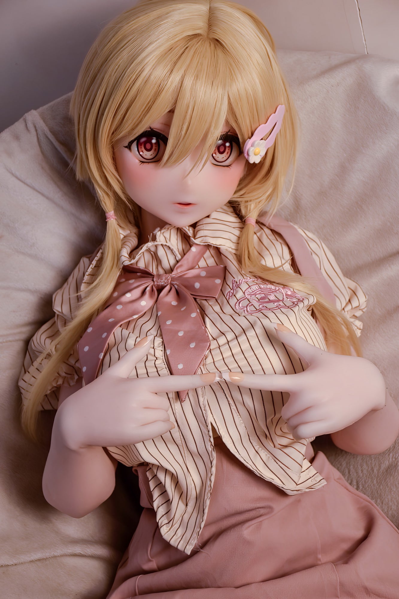 Yokotani Yukiko bambola del sesso (Elsa Babe 140 cm RAD007 Silicone)