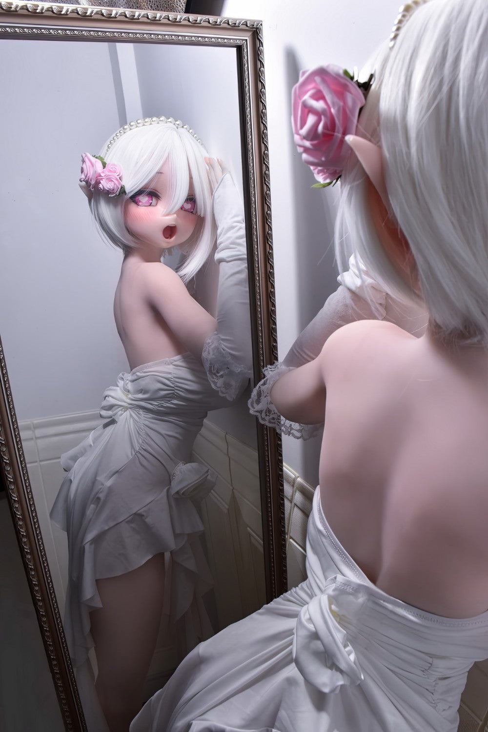 Asaka Moeri bambola del sesso (Elsa Babe 148 cm RAD043 Silicone)