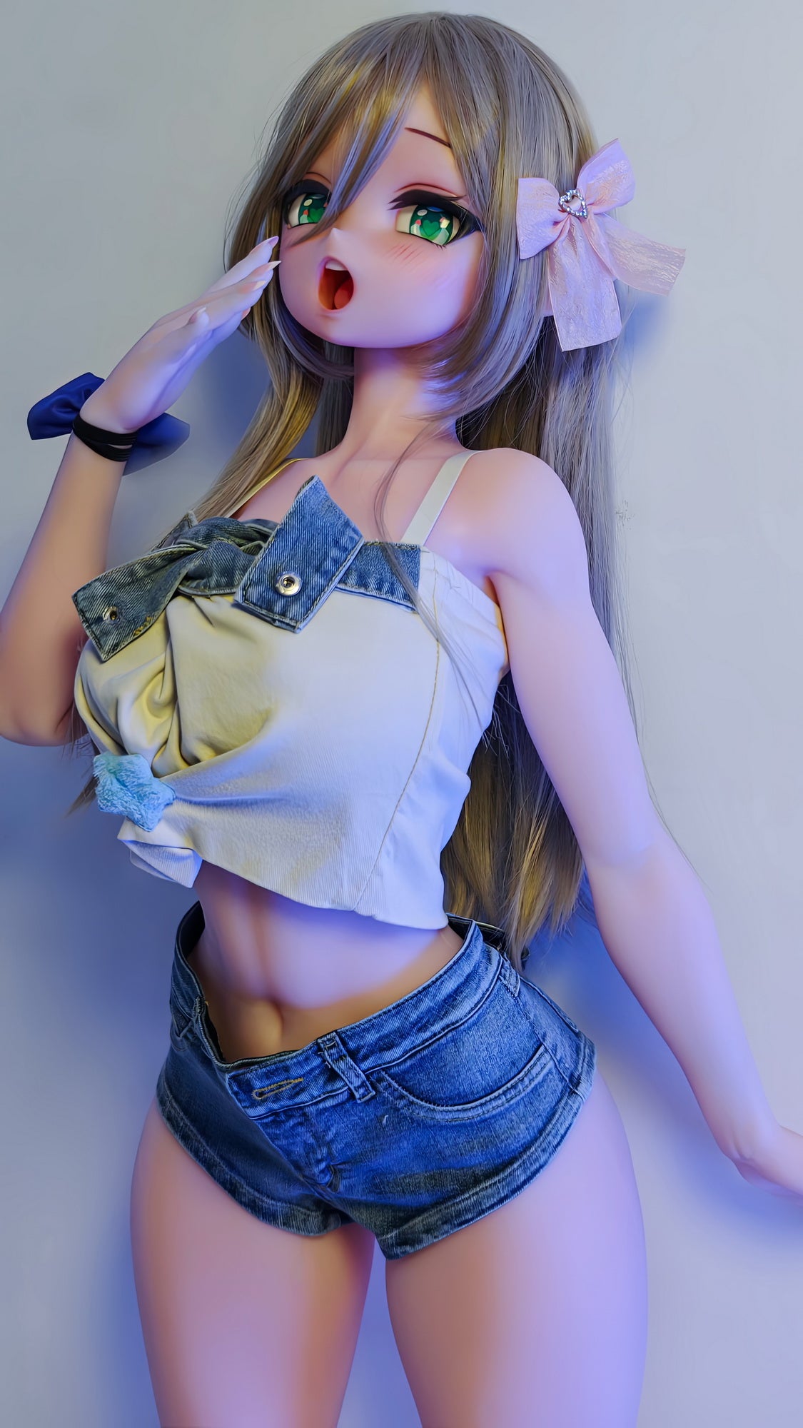 Asaka Moeri Sex doll (Elsa Babe 144cm #RAD043 silicone)