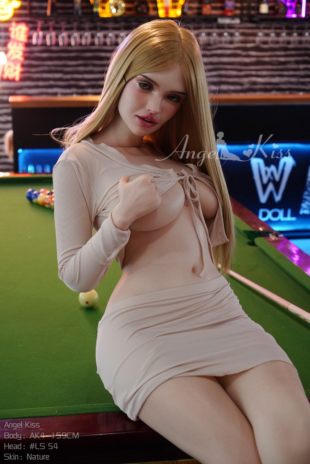Rae Sex Doll (Ak-Doll 159cm F-Kupa LS#54 Silicone)
