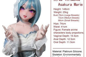 Asakura Marie Sex Doll (Elsa Babe 165 cm RAHC018 Silicone)
