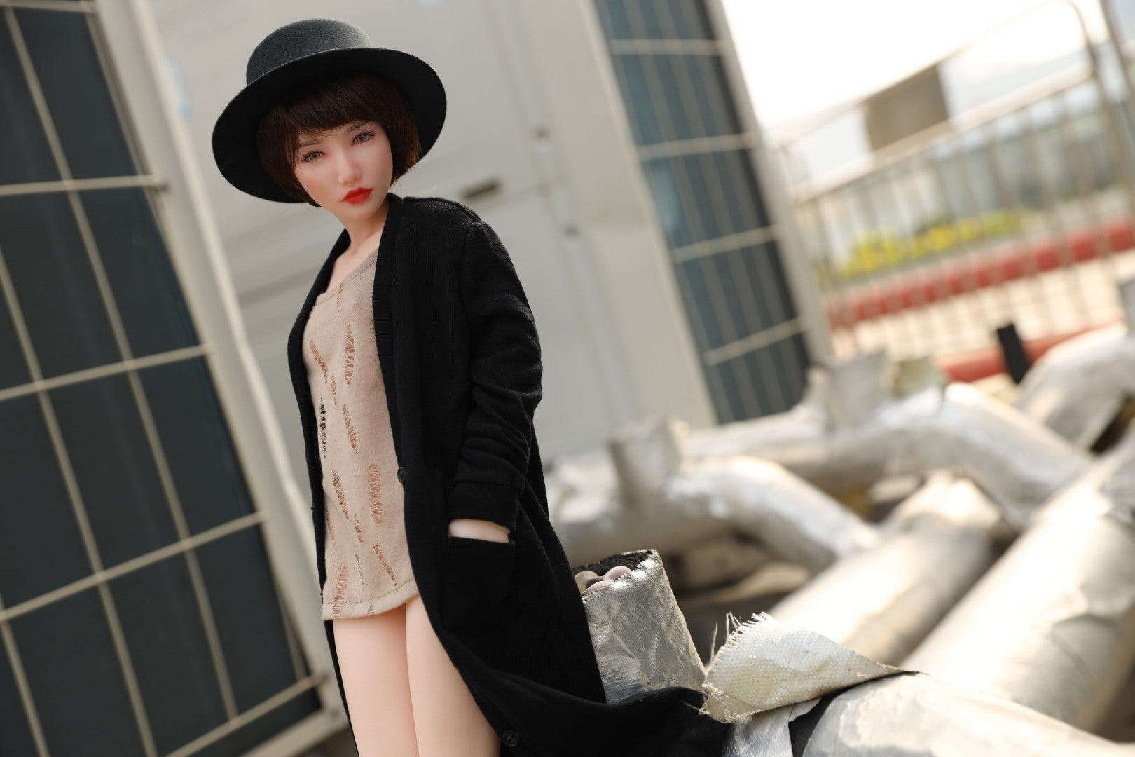 Rest Sex Bold (Climax Doll Mini silicone B-Cup) da 60 cm)