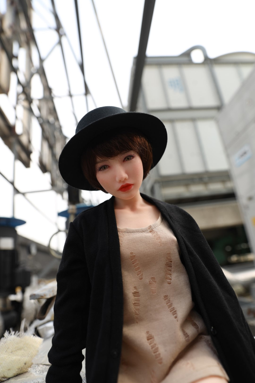 Reka bambola del sesso (Climax Doll Mini 60 cm Coppa B Silicone)