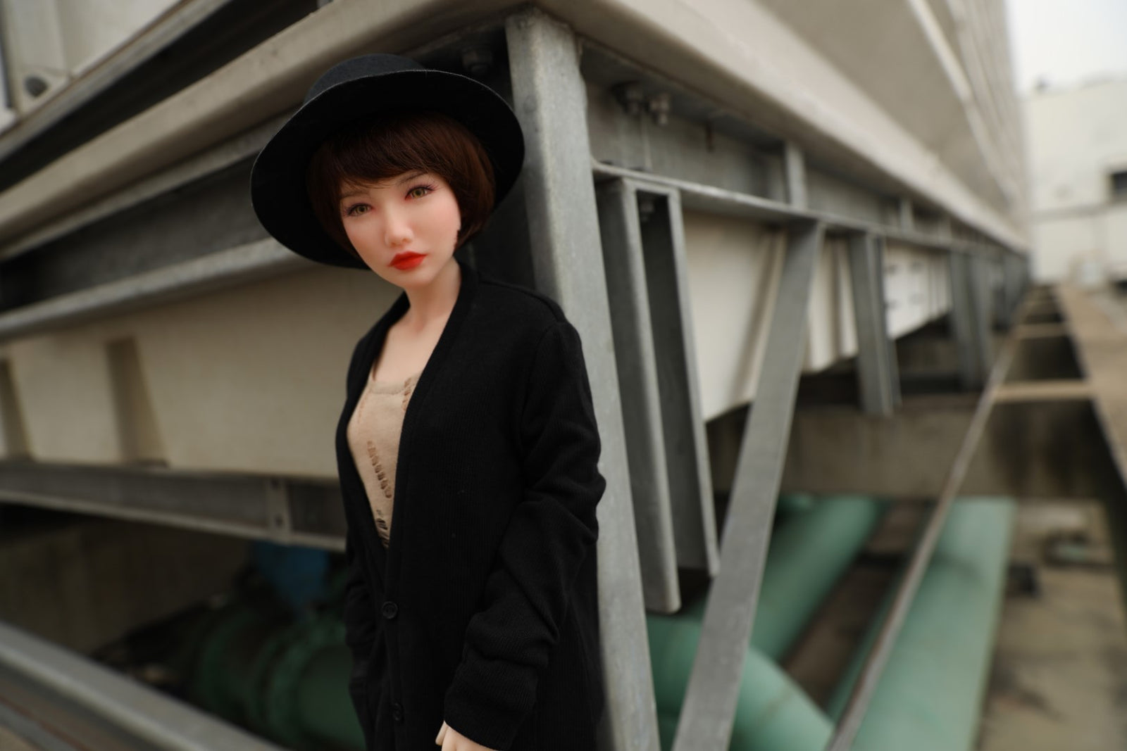 Reka bambola del sesso (Climax Doll Mini 60 cm Coppa B Silicone)