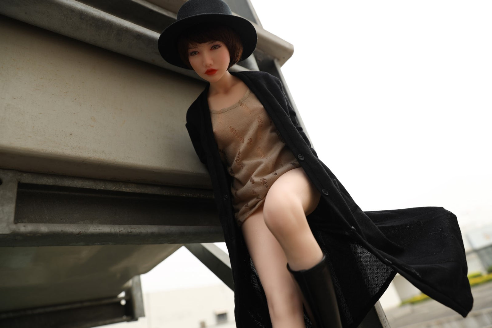 Reka bambola del sesso (Climax Doll Mini 60 cm Coppa B Silicone)