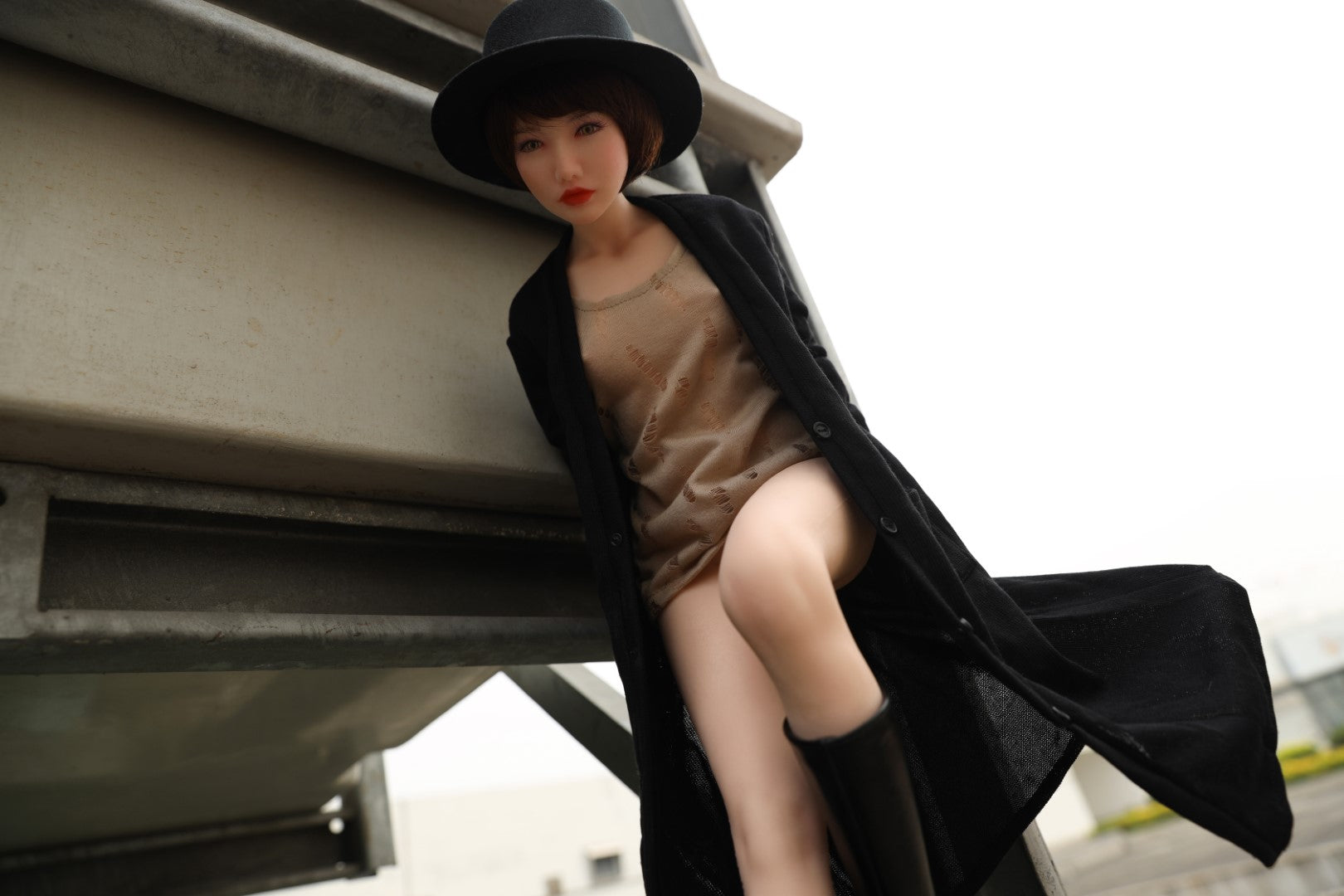 Rest Sex Bold (Climax Doll Mini silicone B-Cup) da 60 cm)