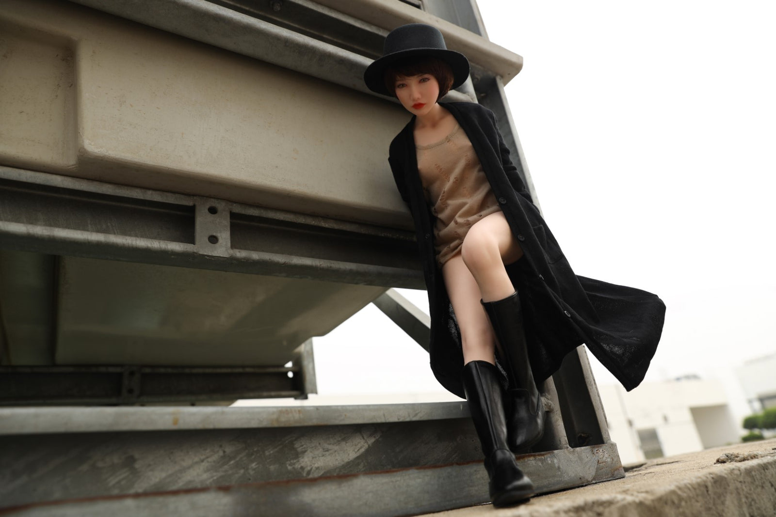 Reka bambola del sesso (Climax Doll Mini 60 cm Coppa B Silicone)