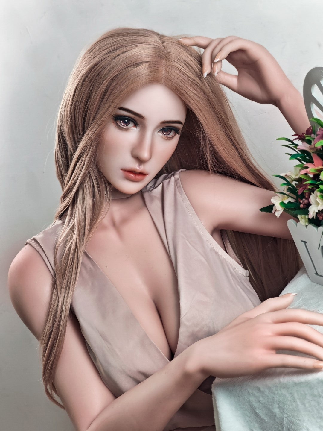 Ikeda Anna bambola del sesso (Elsa Babe 160 cm RHC042 Silicone)