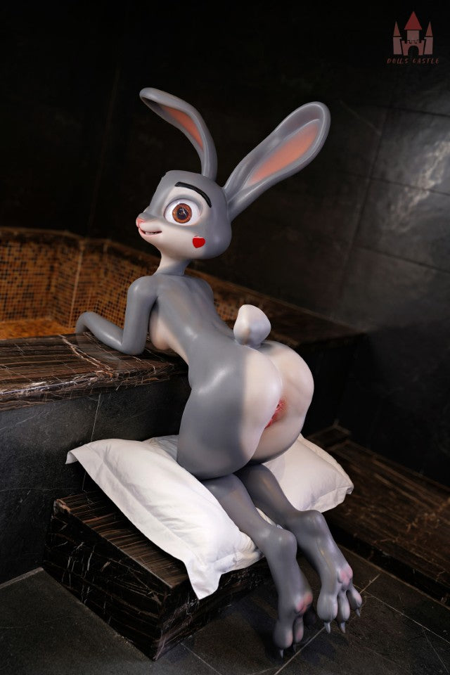 Judy the Rabbit Sex Doll (Dolls Castle 168 cm silicone a-tazza)