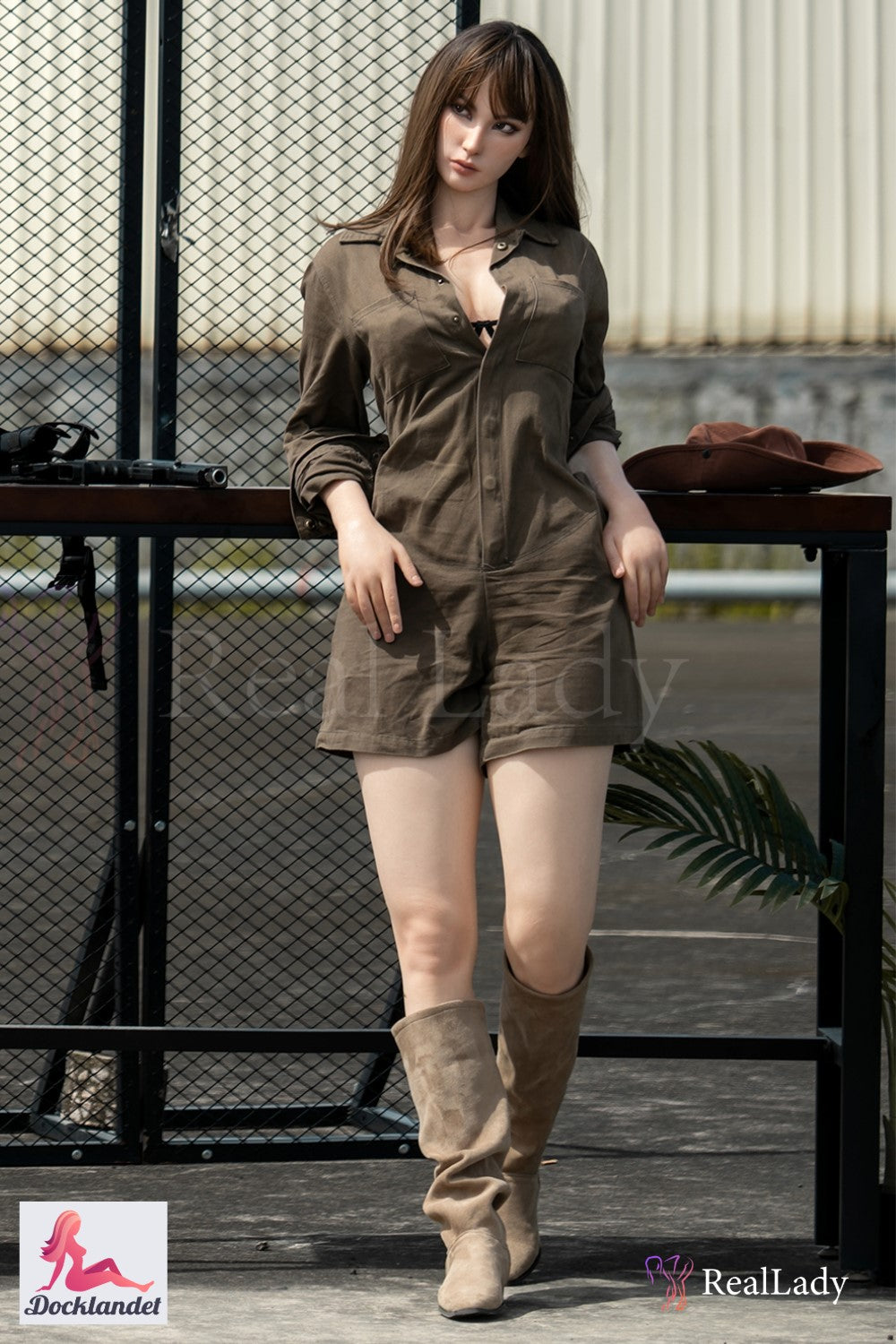 Catlin bambola del sesso (Real Lady 170 cm Coppa C S23 Silicone)