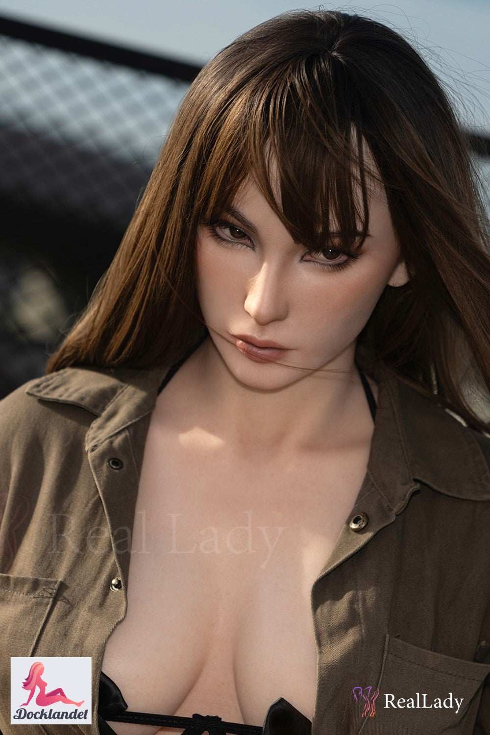 Catlin bambola del sesso (Real Lady 170 cm Coppa C S23 Silicone)