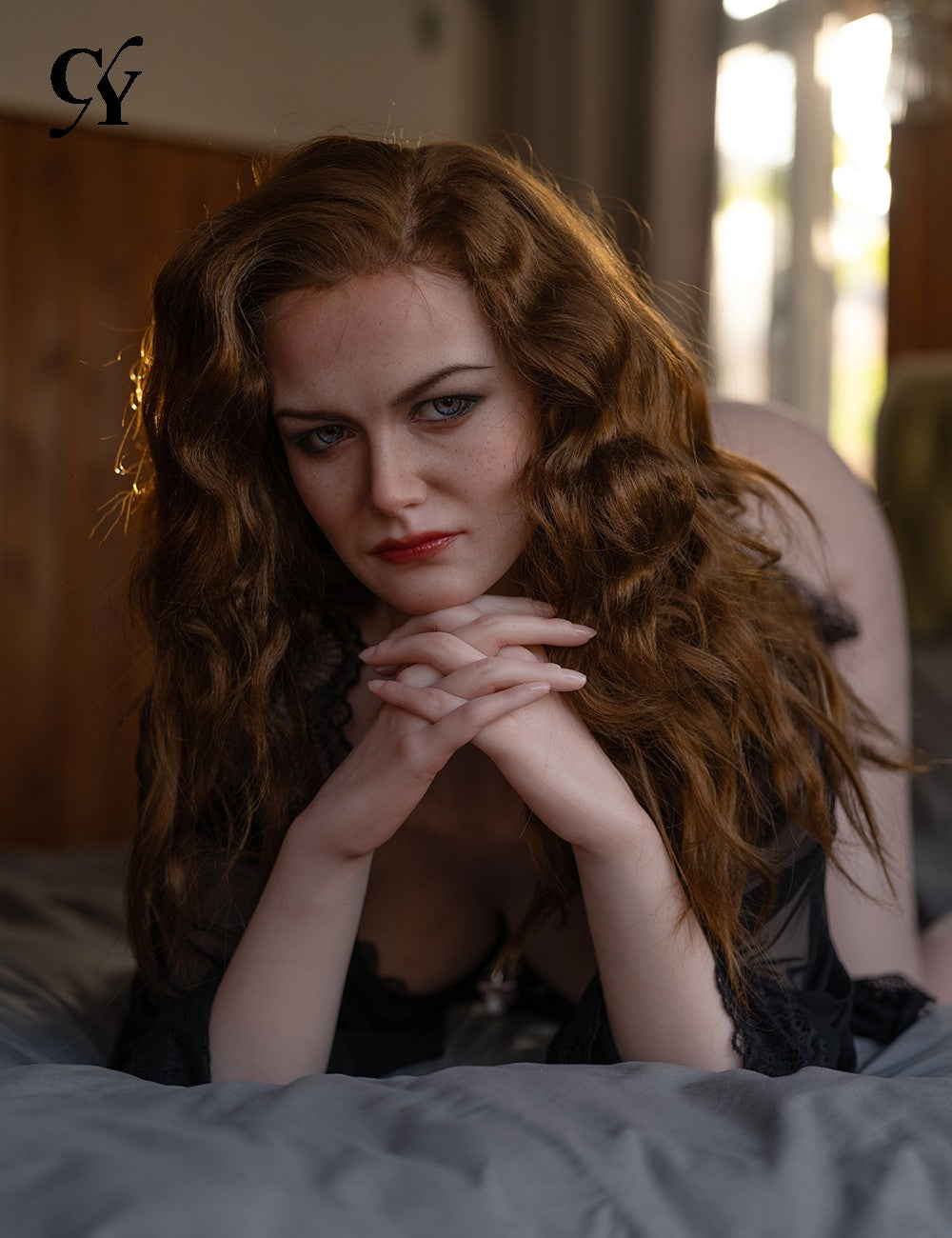 Rebecca bambola del sesso (TOP CYDOLL Coppa E da 176 cm (TPE+silicone)