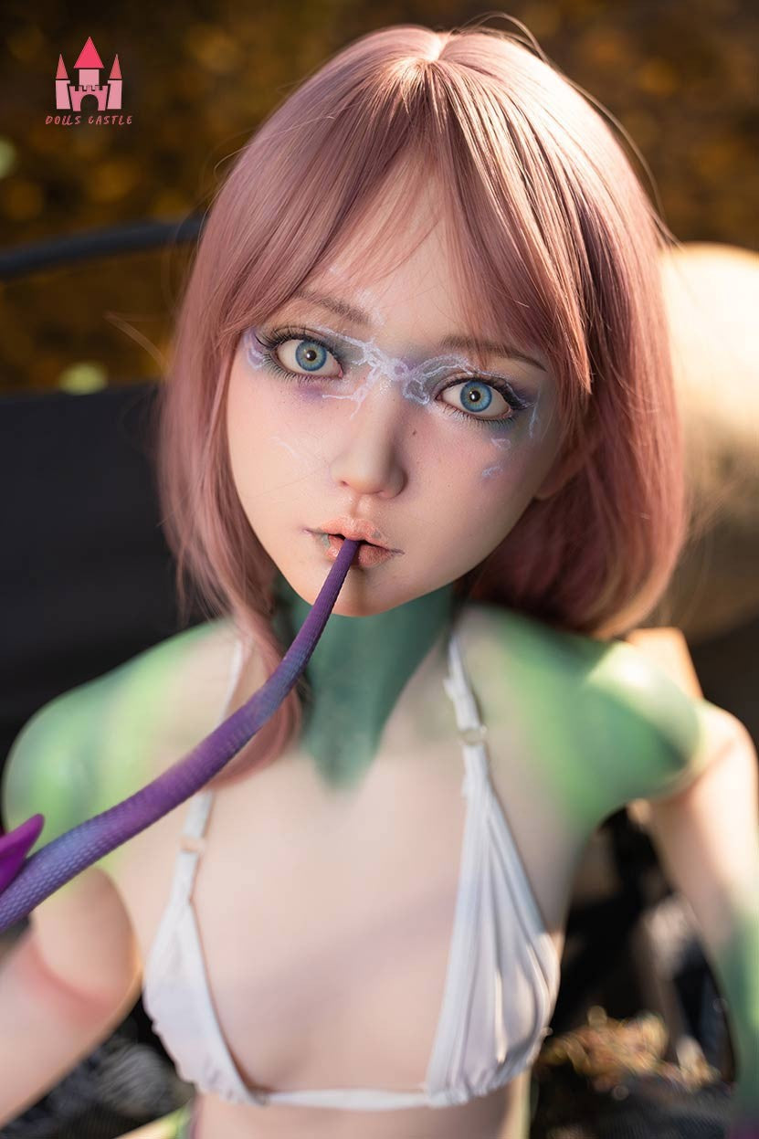 Bambola del sesso Ruoxi (Dolls Castle 132 cm Coppa A #S16 Silicone)
