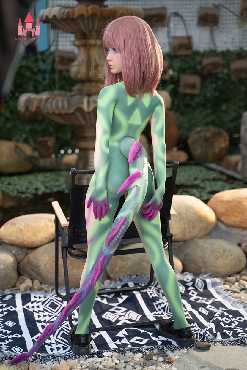 Bambola del sesso Ruoxi (Dolls Castle 132 cm Coppa A #S16 Silicone)