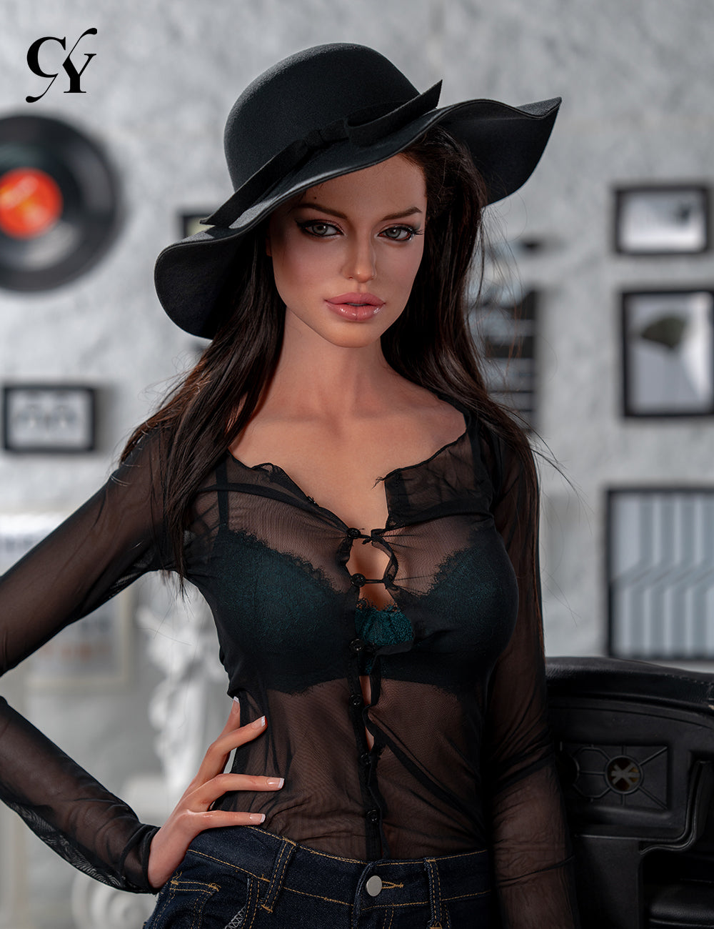 Scarlett bambola del sesso (TOP CYDOLL 170 cm Coppa D (TPE+silicone)